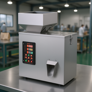 Machine de remplissage automatique de poudre Vevor 1-200g avec contrôle PLC pour bouteilles et emballages plastiques - Product Image 2