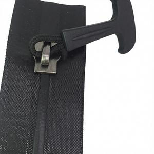 โลโก้สั่งทำ แบรนด์ส่วนตัว # 3 # 5 # ซิปแบบไม่ล็อคสีดำ 7 เส้น แบบปลายปิด เป็นมิตรกับสิ่งแวดล้อม กันน้ำได้ 100% ผลิตจากพลาสติก สำหรับเสื้อผ้าและรองเท้า - Product Image 4