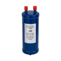Filtre déshydrateur de soupape d'aspiration de réfrigérant pour compresseur, avec port de soudure à vis, pour climatisation centralisée, à noyau solide