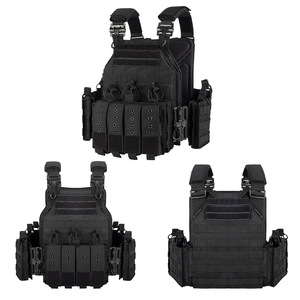 Chaleco de Camuflaje de Desmontaje Rápido Personalizado, Bolsa de Pecho con Cremallera, Impermeable, Equipo de Protección Táctica para Exteriores, Poliéster - Product Image 5