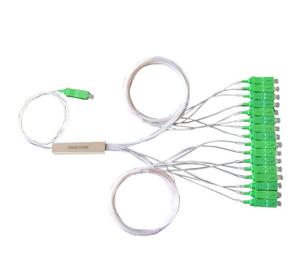 Thiết bị sợi quang 0.9mm 1M thép loại 1x16 SC/APC nối FTTH quang sợi PLC Splitter - Product Image 5