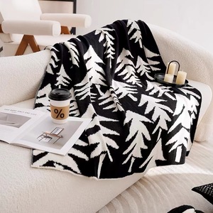 Nouvelle couverture en flanelle douce matelassée moderne à motif uni, taille <span class=keywords><strong>Queen</strong></span>, jeté confortable pour canapé, imprimé personnalisé en sherpa - Product Image 5