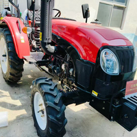 Tractores Chinos en Venta, Mini Tractores Chinos Compactos con Motor Diésel 4x4 para Agricultura, Usados
