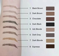 Lápiz de Cejas Blanco para Maquillaje de Verano, Suministros PMU a Base de Agua, de Larga Duración 24H, Efecto 3D Natural, a Prueba de Manchas, con Logotipo Personalizado, Listo para Enviar