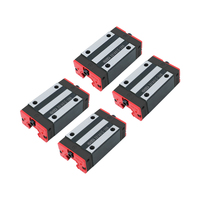 Riel de Guía Lineal HLTNC de Alta Calidad HGH15 HGH25 HGH35 HGH45 de 1000 mm y 2000 mm con Bloques Lineales para Máquina CNC