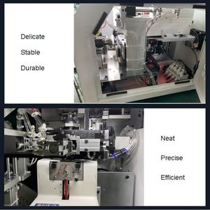 เครื่องย้ำสายขั้วปลายท่อกลมแบบมีฉนวนล่วงหน้าเครื่องกดเย็นแบบอัตโนมัติ - Product Image 4