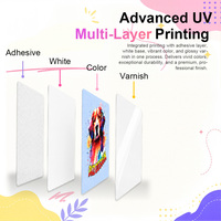 Impresora UV DTF EraSmart Rosa A3 con Tinta Blanca para Carcasas de Teléfono, Botellas de Agua, Adhesivos Acrílicos y Transferencia