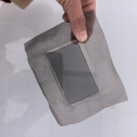 Fenêtres blindées RF en plexiglas, verre blindé, feuille de blindage EMI avec bords en cuivre pour blindage électrique conducteur RFI
