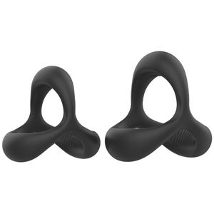 VAE-Lager Silikon-Penisring für Männer, Verlängerung, Sexy Dreieck-Verschluss, Samenring mit Komplettset, Erotikprodukte - Product Image 5