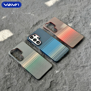 Étui magnétique en fibre d'aramide PC de la série VAWI B333 résistant à l'eau pour <span class=keywords><strong>Samsung</strong></span> S21 S22 S23 S24 S25 S26 Ultra pour iPhone Android - Product Image 3