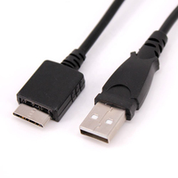 Câble de transfert de données USB2.0, cordon de chargeur pour SONY Walkman MP3 MP4Player NWZ-S764BLK NWZ-E463RED WMC-NW20MU