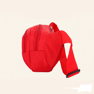 Vente en gros de sacs banane décontractés personnalisés pour hommes et femmes avec sangle en nylon réglable et fermeture à glissière étanche pour les sports de plein air sac de taille avec logo - Product Image 2
