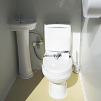 Douche et toilettes portables de conception moderne pour l'extérieur