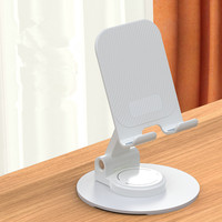 Support de téléphone portable pliable et rotatif en ABS et métal, nouveau style, pour la maison, le bureau, la voiture, le bureau, support de téléphone portable