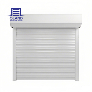 <span class=keywords><strong>Porte</strong></span> à enroulement électrique en alliage <span class=keywords><strong>d</strong></span>'aluminium sur mesure, résistante au vent et sécurisée, pour usine, entrepôt, devanture <span class=keywords><strong>de</strong></span> magasin - Product Image 1