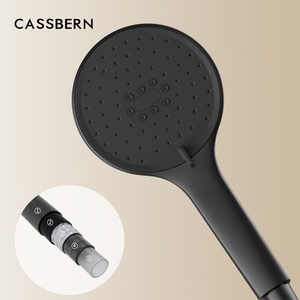 CASSBERN Double Tier Niche <strong>Shower</strong> with Handheld Sprayer Top Spray Pressure Balanced Valve and LED <strong>Lighting</strong> <strong>for</strong> Daily Use - Product Image 4