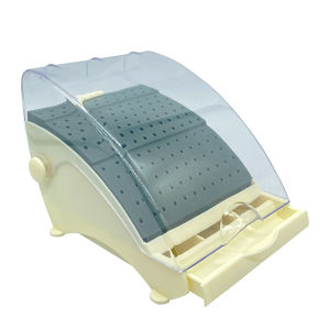 142 delik plastik diş Burs diş araçları çekmece diş hekimi matkap kutusu otoklav sterilizatör durumda çekin dezenfeksiyon tutucu - Product Image 5
