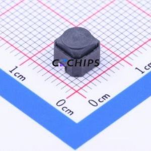 1TS009A-2500-5000-CT Tactile Switch SMD,6x6mm Switch Single Pole Single Throw Round Button 2.5N Vertical Mount - Product Image 1