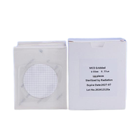 Papel de filtro de membrana de nailon para laboratorio IKEME, filtración cuadriculada MCE, disco de membrana de ésteres de celulosa mixta, filtro de membrana estéril