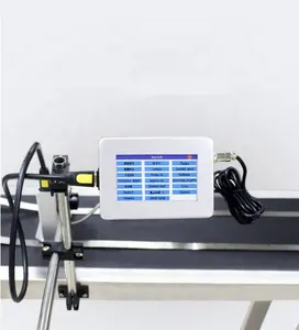 Automatic Online Inkjet Printer Batch Coding Inkjet Printing For expire date number