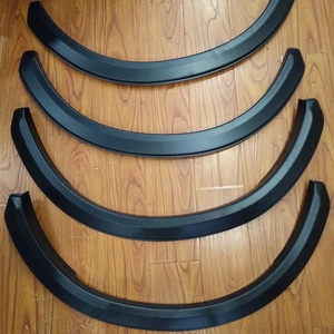 KQD Luxe ABS Fibre de Carbone Noir Élargisseurs d'ailes de voiture avec installation facile pour HIACE 2019 et modèles sportifs ultérieurs - Product Image 2
