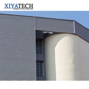 XIYATECH Double layer triple layer glass panel curtain wall aluminum frame tempered insulating glass unit for building facade