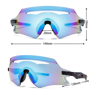 ユニセックスサイクリングサングラスUV400 MTB自転車用ゴーグルスポーツ釣りランニングアイウェア防風眼鏡 - Product Image 5