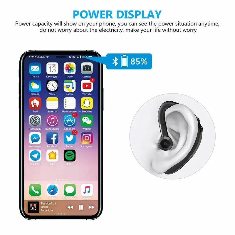 S109 Wireless Earbuds Handsfree Earphone - Image 6