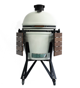 Ahumador <span class=keywords><strong>de</strong></span> carbón portátil clásico <span class=keywords><strong>de</strong></span> China para acampar al aire libre Asadores BBQ Parrilla Kamado <span class=keywords><strong>de</strong></span> cerámica <span class=keywords><strong>de</strong></span> 21 pulgadas - Product Image 1