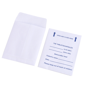 Busta <span class=keywords><strong>di</strong></span> <span class=keywords><strong>carta</strong></span> <span class=keywords><strong>di</strong></span> fabbrica del produttore cinese con logo personalizzato stampando borsa per medicinali in <span class=keywords><strong>carta</strong></span> bianca - Product Image 2