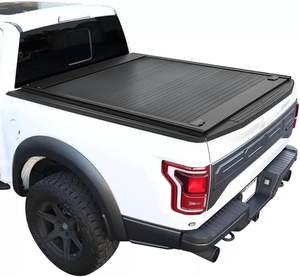 Venta al por mayor 4x4 duro impermeable Anti ladrón Manual Tonneau cubierta retráctil camión rodante cama cubierta para Toyota Tundra Tacoma <span class=keywords><strong>Hilux</strong></span> - Product Image 1