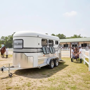 Charge d'angle 3 Horse Box Carrier Float Trailer - Product Image 4