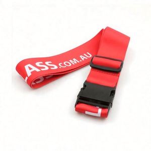 Correa de Equipaje Profesional Ajustable de 50 mm de Ancho, Impresa por Sublimación en Poliéster, con Hebilla de Liberación Personalizada para Maleta - Product Image 3