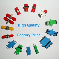 Hot in Europe SC APC Fiber Optic Adapter Green Color Insertion Loss 0.2dB Duplex Optical Coupler 100% Test 5G FTTH
