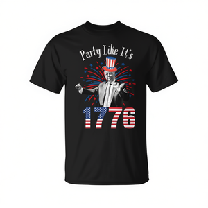 Camiseta con diseño patriótico del Día de la Independencia de 1776, diseño patriótico del 4 de julio - Product Image 2