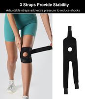 Ceinture de soutien du genou à compression réglable, meilleure attelle pour le genou