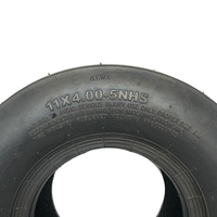 Pneu tubeless 11x4.00-5 pour tondeuse à gazon, pneu de karting, pneu de pelouse, pneu de quad 11*4.00-5