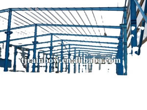 Estructura de Acero Prefabricada, Estructura Industrial de Acero Galvanizado, Construcción de Fábrica, Anticorrosión - Product Image 3
