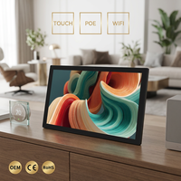 Nueva Tablet PC con Panel IPS de 1080P, 32 GB de ROM, 2 GB de RAM, 23.8 Pulgadas, Android 11, Wi-Fi, PoE, Certificación CE RoHS, Grado Comercial, Superventas