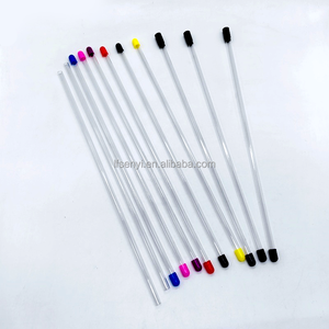 OD 6/7/8 мм ID 4,5/5,5/6,5 мм горячая Распродажа ПВХ полипропиленовая труба цветная прозрачная трубка ПВХ круглая труба жесткая труба тонкая трубка - Product Image 5