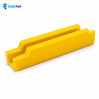 Insert de patin de guidage d'ascenseur en nylon plastique, patin de guidage coulissant, douille de patin de guidage, revêtement de patin de guidage