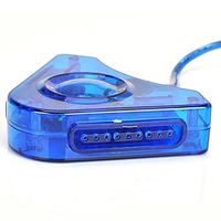 Convertisseur USB double lecteur pour jeux PS2 vers PC, câble adaptateur CD pour lecteur de CD de jeu USB PS2 PC