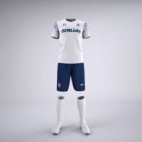 Tenues de Football Personnalisées Ensemble Complet Kit de Football Jeunes Maillot de Football Personnalisé Maillot de Foot Séchage Rapide Uniformes de Football Vêtements de Foot Homme
