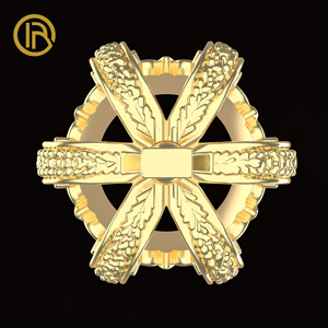 Nắp chai nước hoa hợp kim kẽm mạ vàng kiểu Ả Rập sang trọng - Nắp kim loại tùy chỉnh cho chai nước hoa - Product Image 5