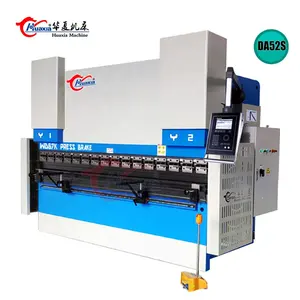 Wd67K-125T X 3200 MM Hidrolik Membungkuk Mesin, 3.2 Meter Pelat Logam Servo Cnc Tekan Rem Mesin Harga