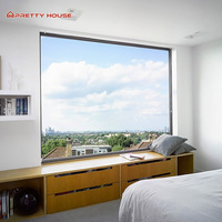 Ventana de Vidrio y Aluminio Personalizada para Baño y Escalera, Diseño Ahorrador de Energía, Aislamiento Térmico, Insonorización, Ventana Hueca
