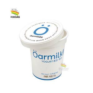 Usine directe IML emballage conteneur 720ml en plastique yaourt pot <span class=keywords><strong>rond</strong></span> crème glacée bacs boîte PP barbe à papa baignoire - Product Image 3