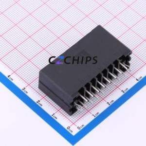 HC-3810-2*8A-05 Wire-to-Board Pin Header Through hole Component (THT),P=3.81mm Connector 2x8P 3.81mm Through Hole 16P - Product Image 2