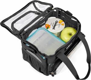 Small Heavy Duty Clear <b>Lunch</b> Bag, Stadium Approved Clear <b>Lunch</b> Bag with Adjustable Strap, Clear <b>Lunch</b> <b>Box</b> for Women Men - Product Image 4