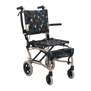 Silla de Ruedas Plegable Compacta de Aluminio con Capacidad OEM/ODM - Calidad Superior para Compradores al por Mayor - Product Image 1